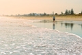 white sandy ocean beach